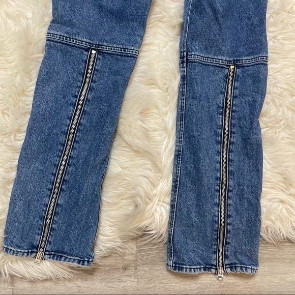 Rag & Bone Blue Bain Iver Capri Jeans - Picture 5 of 11